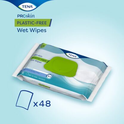 9766-TENA ProSkin Plastic-Free Feuchttücher _ in Erwachsenengröße-30 x 20 cm_2